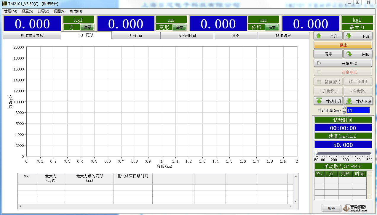 消防水帶物理力學(xué)性能試驗(yàn)裝置使用說明書